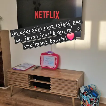 Apartament Caprices Des Vagues - A 300 M De La Et A 4 Kilometres De Nausicaa, Place De Parking Privee, Eau Douce, Netflix, Primes Video, Wifi Debit *